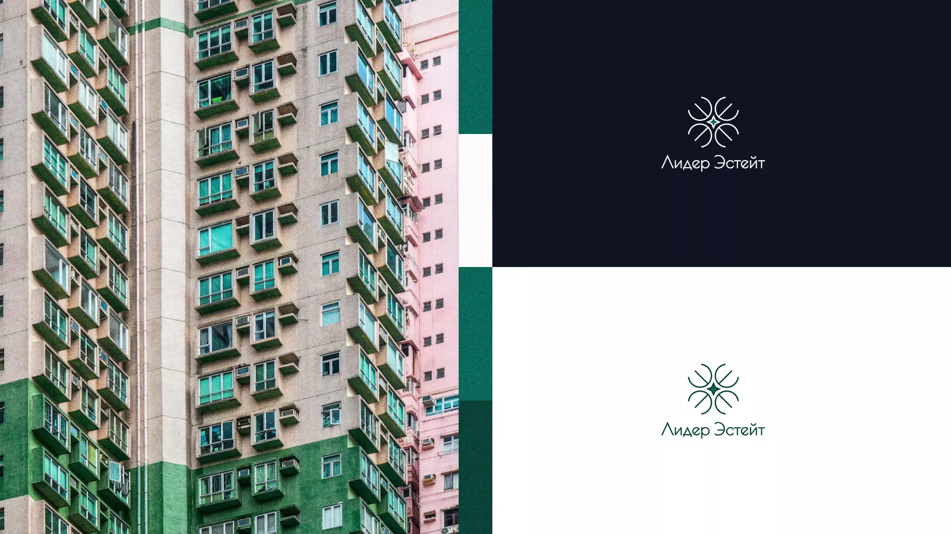 Создание логотипа компании «Лидер Эстейт» в Волосово